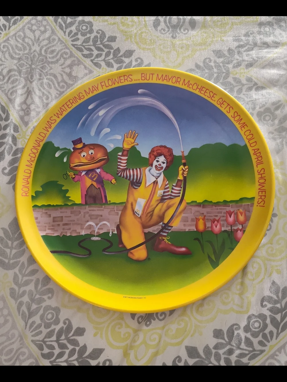NEW! Vintage 1977 McDonald's Seasonal Collector Plates (Set Of 4)